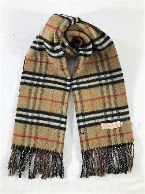 burberry vintage tag|authentic Burberry scarves.